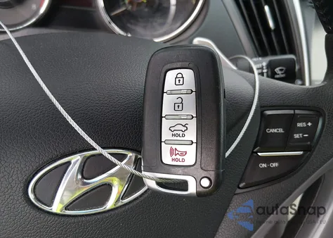 2013 Hyundai Sonata Se 2.0T из США, поврежденный, VIN 5NPEC4AB7DH801991